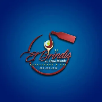 The logo for El Brindis Kiosko En Otro Mundo, kiosk #43 in Luquillo Puerto Rico.