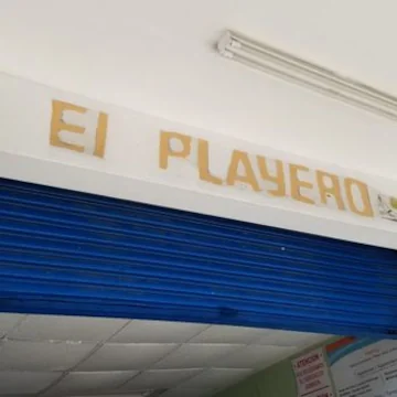 The front of El Playero kiosk #57 in Luquillo Puerto Rico.